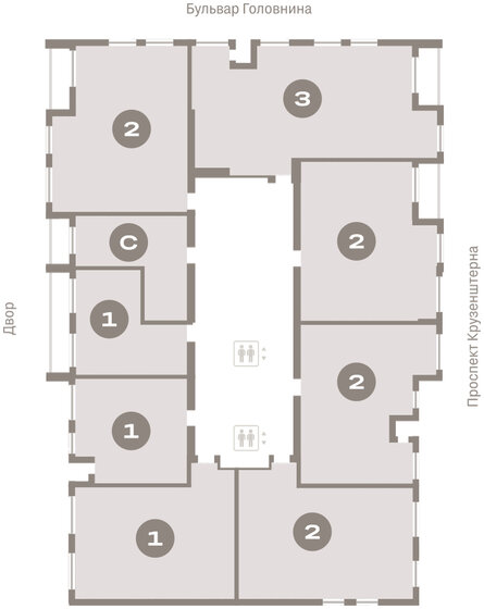 127 м², 4-комнатная квартира 14 500 000 ₽ - изображение 100