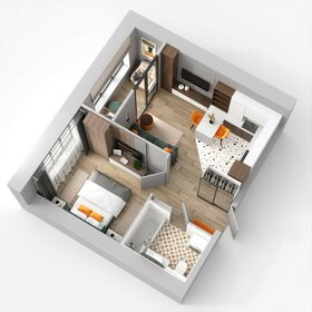 Квартира 38,5 м², 1-комнатная - изображение 2