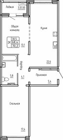 Квартира 70,2 м², 2-комнатная - изображение 1