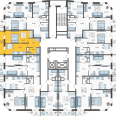 Квартира 43,7 м², 1-комнатная - изображение 2