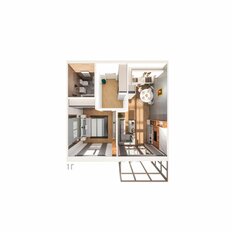 Квартира 42,5 м², 1-комнатная - изображение 3