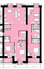 Квартира 180,7 м², 4-комнатная - изображение 1