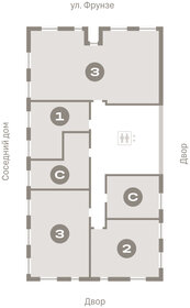 Квартира 118,5 м², 2-комнатная - изображение 2