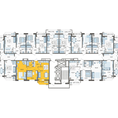 Квартира 61,4 м², 2-комнатная - изображение 2