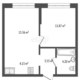 Квартира 38,1 м², 1-комнатная - изображение 1
