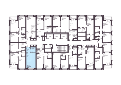 Квартира 28,4 м², 1-комнатная - изображение 2