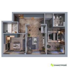 Квартира 65,6 м², 2-комнатная - изображение 1