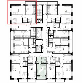 Квартира 64,7 м², 2-комнатная - изображение 1