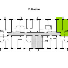 Квартира 36,3 м², 1-комнатная - изображение 2