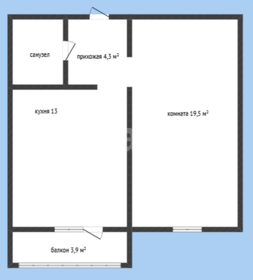 Квартира 37,8 м², 1-комнатная - изображение 1