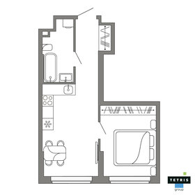 Квартира 35,3 м², 1-комнатная - изображение 2