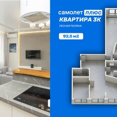 Квартира 92,5 м², 3-комнатная - изображение 2