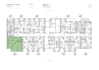 Квартира 50,4 м², 2-комнатная - изображение 2