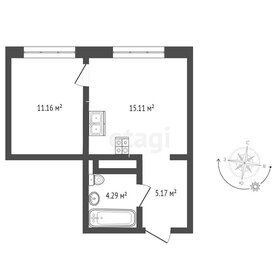Квартира 35,8 м², 1-комнатная - изображение 1