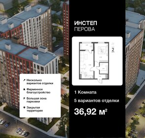 Квартира 36,9 м², 1-комнатная - изображение 1