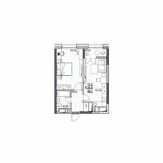 Квартира 46,1 м², 1-комнатная - изображение 2