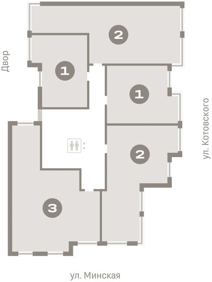 44,3 м², 1-комнатная квартира 11 840 000 ₽ - изображение 36