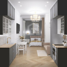 Квартира 33 м², студия - изображение 4