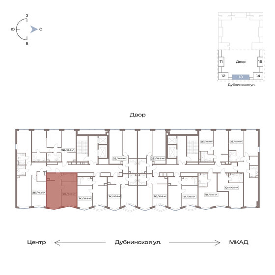 29,6 м², квартира-студия 17 896 314 ₽ - изображение 47