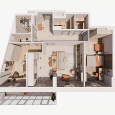 Квартира 75,6 м², 3-комнатная - изображение 4