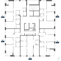 Квартира 74,2 м², 3-комнатная - изображение 2