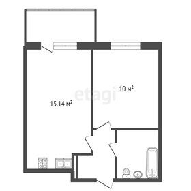 Квартира 31,9 м², 1-комнатная - изображение 1