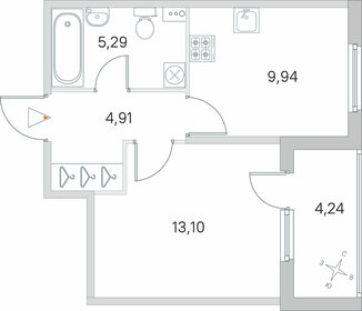 36,3 м², 1-комнатная квартира 7 047 398 ₽ - изображение 19