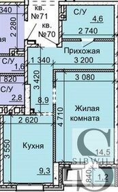 Квартира 38,6 м², 1-комнатная - изображение 1