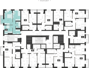 53 м², 2-комнатная квартира 5 300 000 ₽ - изображение 11