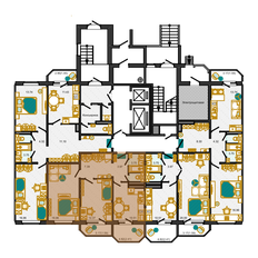 Квартира 59 м², 2-комнатная - изображение 2