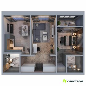 Квартира 58,7 м², 2-комнатная - изображение 1