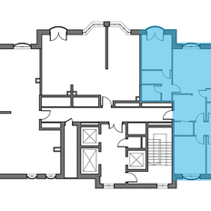 Квартира 108,6 м², 3-комнатная - изображение 2