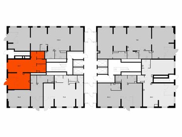 55,9 м², помещение свободного назначения 14 952 000 ₽ - изображение 66