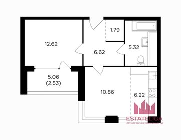 55,9 м², 1-комнатная квартира 26 986 992 ₽ - изображение 31