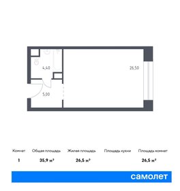 35,9 м², апартаменты-студия 21 330 990 ₽ - изображение 57