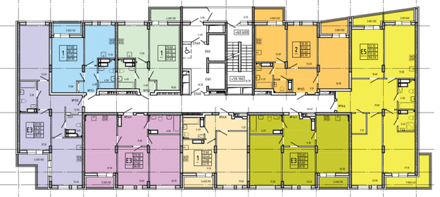 70,7 м², 3-комнатная квартира 9 898 000 ₽ - изображение 49