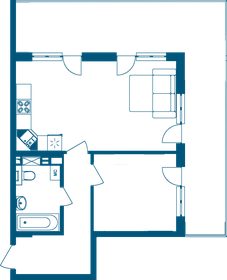 68,9 м², 2-комнатные апартаменты 23 100 000 ₽ - изображение 84