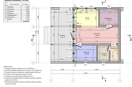 54,7 м² дом, 12,5 сотки участок 3 100 000 ₽ - изображение 69