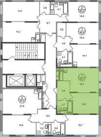 40,8 м², 1-комнатная квартира 11 153 185 ₽ - изображение 33