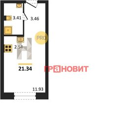 Квартира 21,3 м², студия - изображение 1