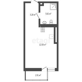 Квартира 22 м², студия - изображение 1