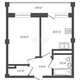 36,6 м², 1-комнатная квартира 6 100 000 ₽ - изображение 41