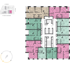 Квартира 28,7 м², студия - изображение 3