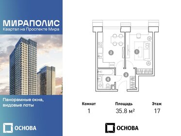 36,6 м², 1-комнатные апартаменты 11 053 200 ₽ - изображение 37