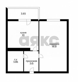 Квартира 36,1 м², 1-комнатная - изображение 1