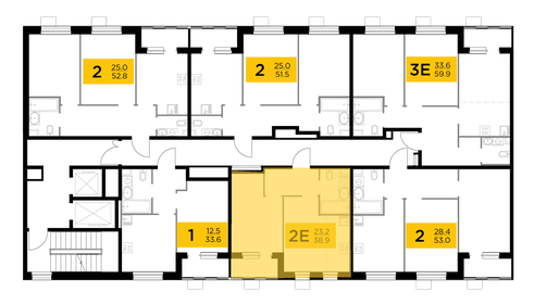 45,7 м², 2-комнатная квартира 8 300 000 ₽ - изображение 72