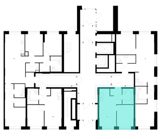 Квартира 30,7 м², 1-комнатная - изображение 2