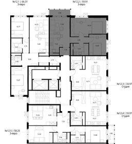 61,1 м², 2-комнатная квартира 11 200 000 ₽ - изображение 26