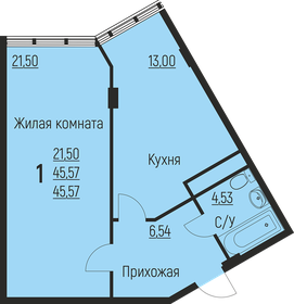 30,9 м², квартира-студия 6 756 983 ₽ - изображение 60