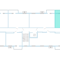 Квартира 34 м², 1-комнатная - изображение 2